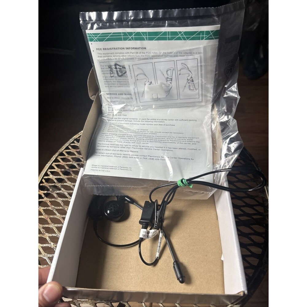 Plantronics Mirage H41N QD Noise Cancelling Headset